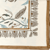 Tuileries Tablecloth Blockprinted Trim - Liza Pruitt