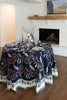 Tuileries Tablecloth Blockprinted Trim - Liza Pruitt