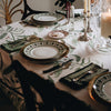 Tuileries Tablecloth Blockprinted Trim - Liza Pruitt