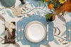 Tuileries Tablecloth Blockprinted Trim - Liza Pruitt