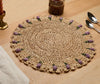 Tulip Floral Placemat – Hand - Crocheted Raffia – Spring Table Decor – Easter Table Setting – Handmade by Artisans in Madagascar - Liza Pruitt