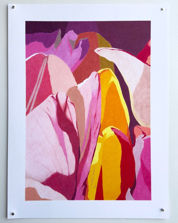 Tulips on the Windowsill | 24" h x 18" w - Liza Pruitt