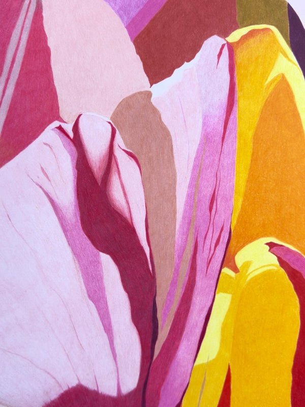 Tulips on the Windowsill | 24" h x 18" w - Liza Pruitt