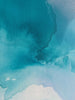 Turquoise Imprint on My Mind | 40" h x 30” w | Framed - Liza Pruitt