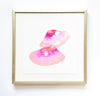 Two Shells 3 | 8" h x 8" w | Framed - Liza Pruitt