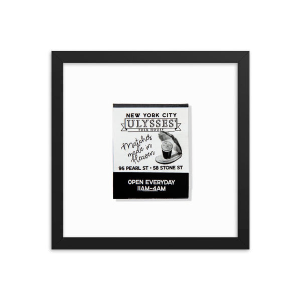 Ulysses Framed Print - Liza Pruitt