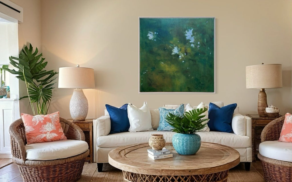 Unfolding | 30" x 30" | Framed - Liza Pruitt