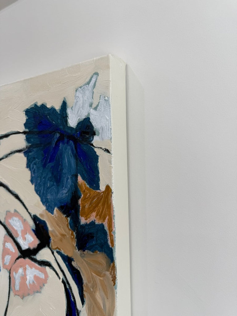 Unruly Indigo | 20" h x 24" w - Liza Pruitt