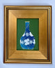 Vase with Floral Design | 12" h x 10" w | Framed - Liza Pruitt