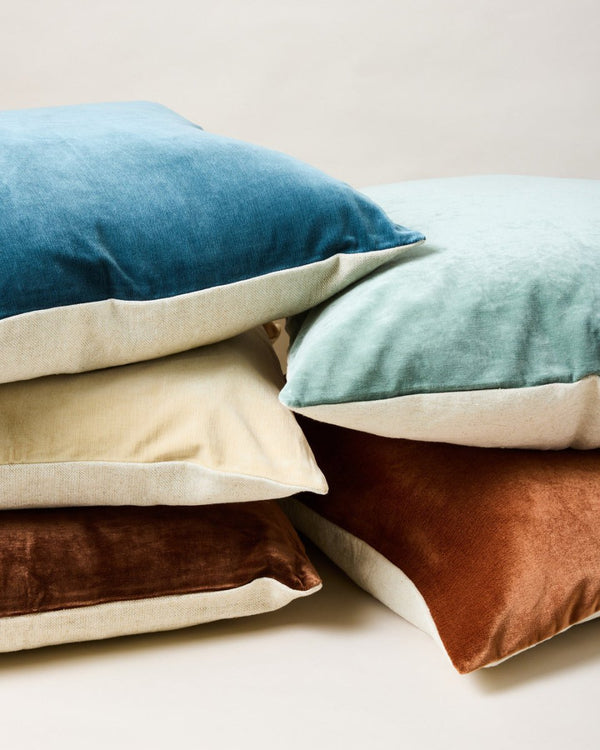 Velvet + Linen Pillow - Liza Pruitt