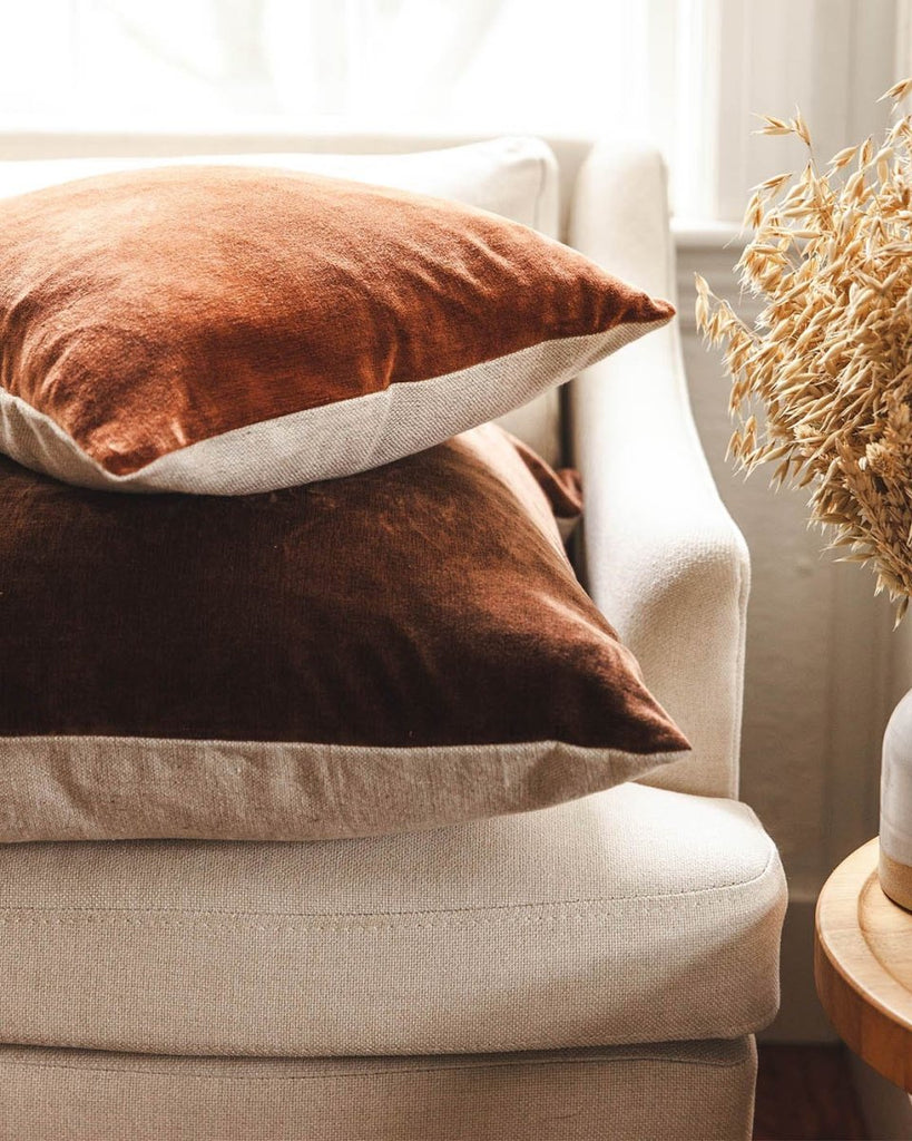 Velvet + Linen Pillow - Liza Pruitt