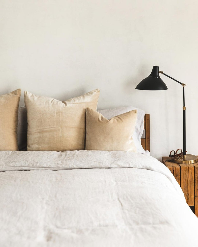 Velvet + Linen Pillow - Liza Pruitt