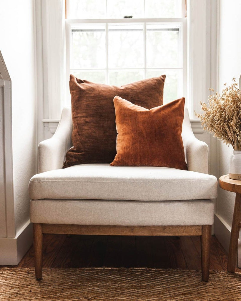 Velvet + Linen Pillow - Liza Pruitt