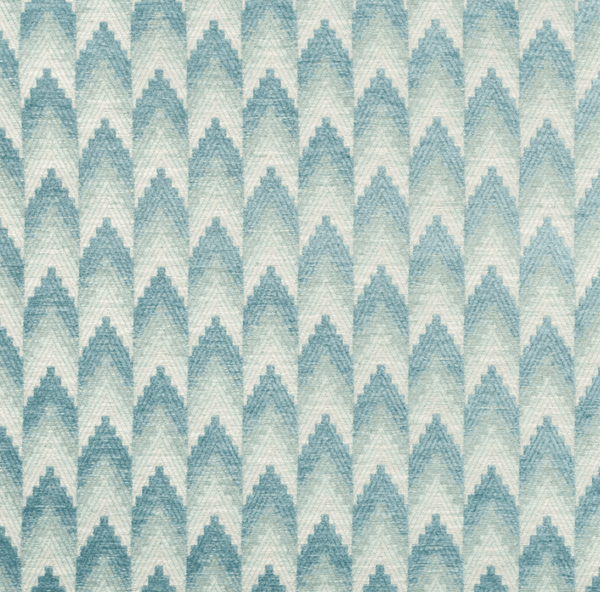 Ventron in Aqua by Brunschwig & Fils Pillow - Liza Pruitt