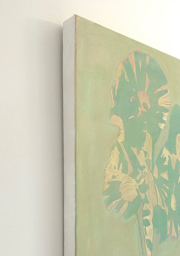 Verdigris Sage | 24" h x 18" w - Liza Pruitt