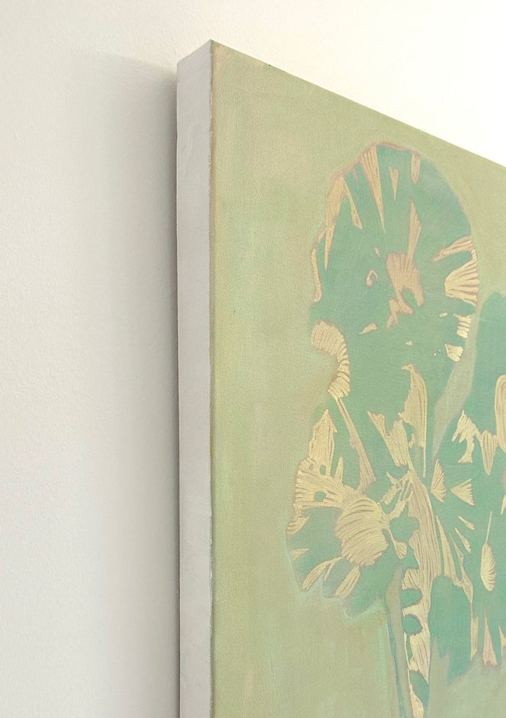 Verdigris Sage | 24" h x 18" w - Liza Pruitt