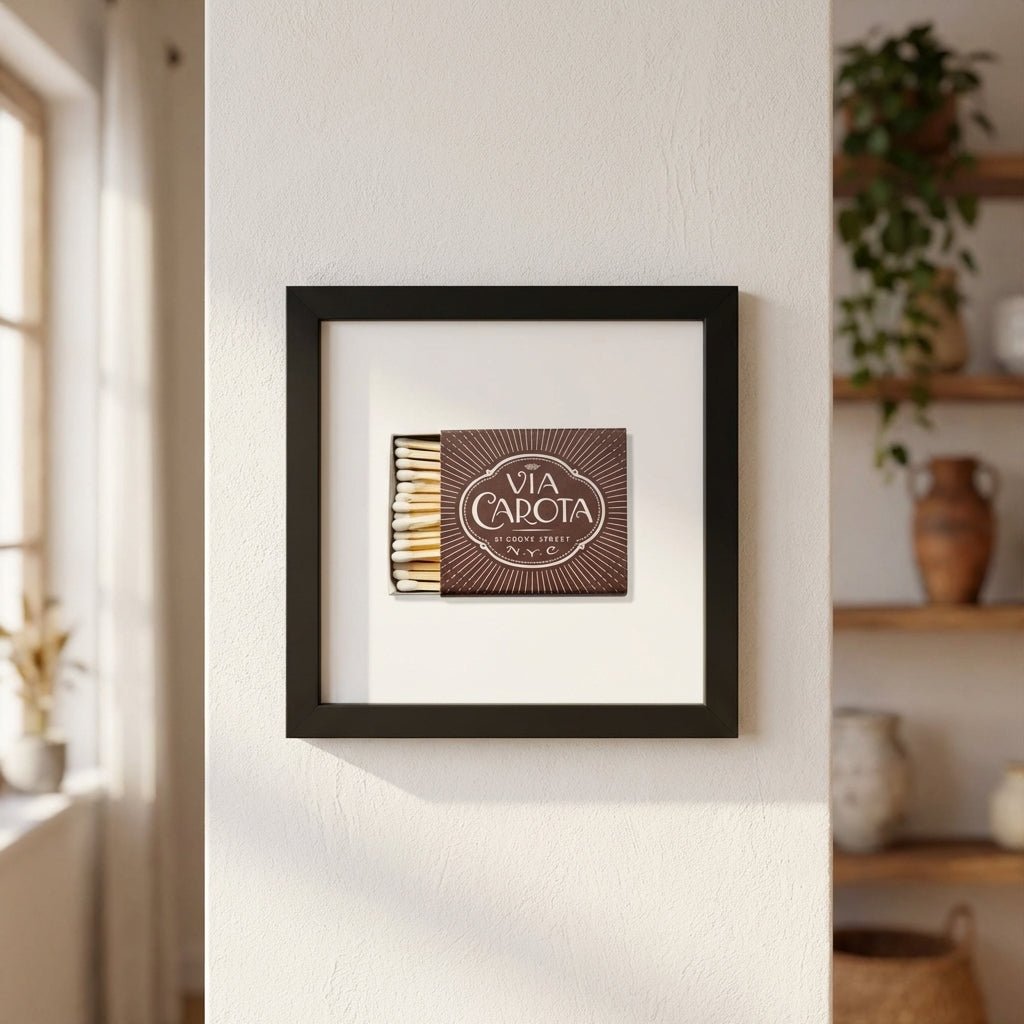 Via Carota Framed Print - Liza Pruitt