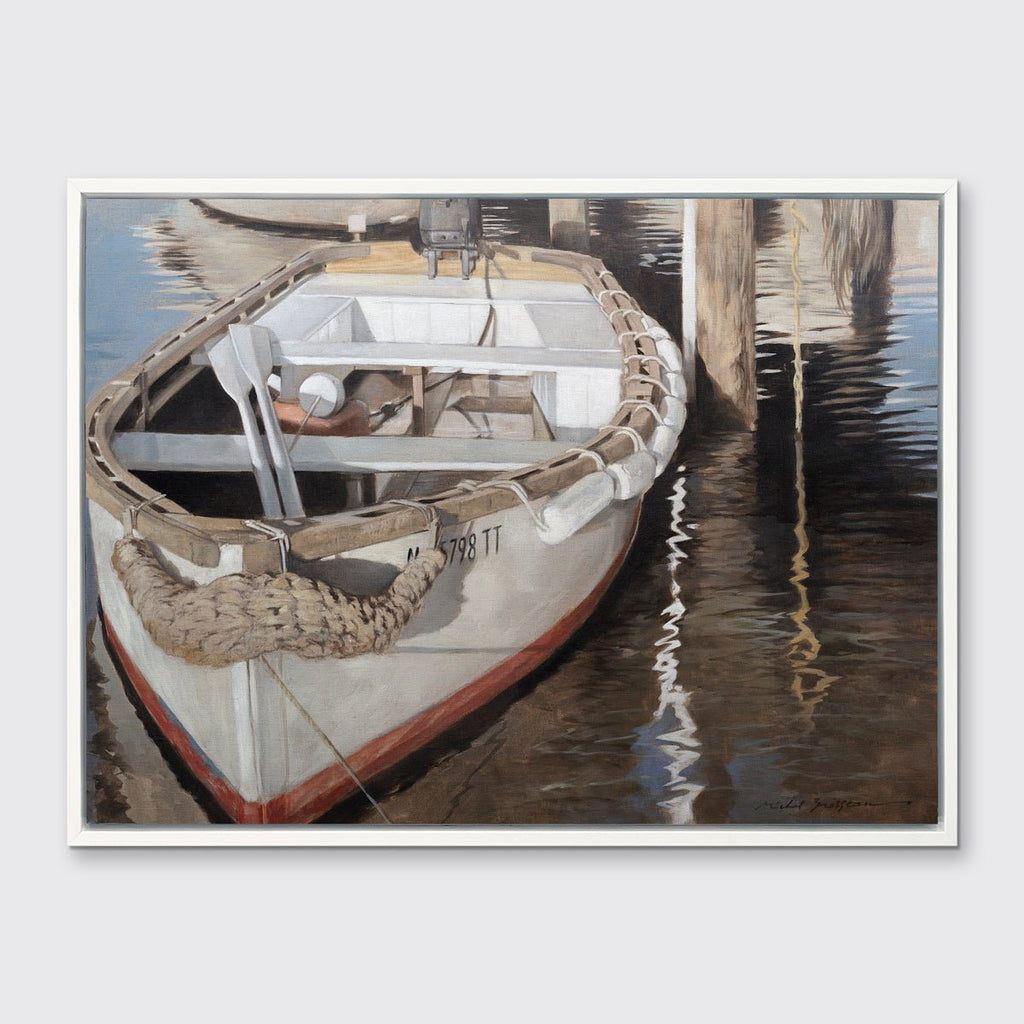 Vineyard Haven Dinghy - Limited Edition Canvas Print - Liza Pruitt