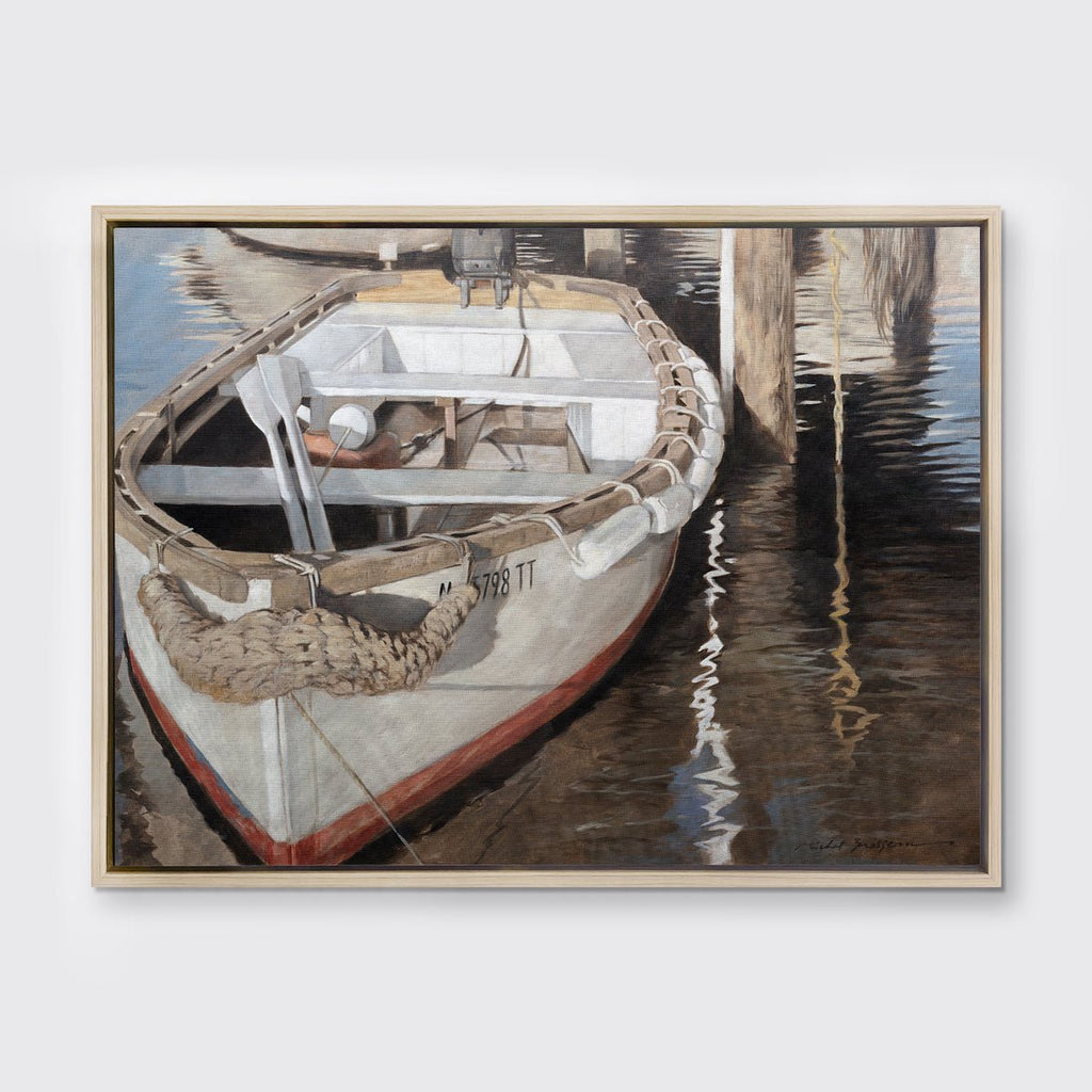 Vineyard Haven Dinghy - Limited Edition Canvas Print - Liza Pruitt