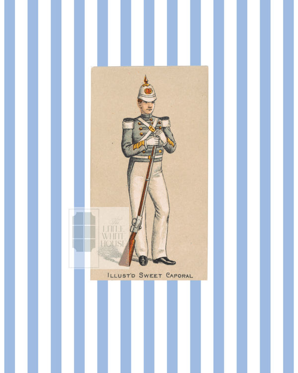 Vintage Soldiers in Uniform, 8x10 Giclee Print : Solider 1 - Liza Pruitt