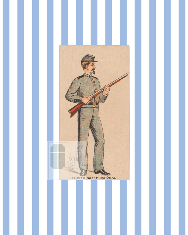 Vintage Soldiers in Uniform, 8x10 Giclee Print : Solider 2 - Liza Pruitt