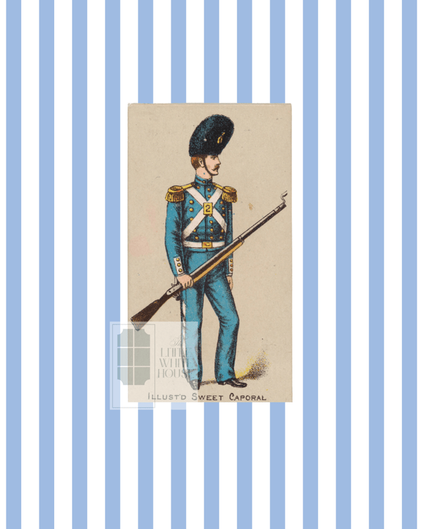 Vintage Soldiers in Uniform, 8x10 Giclee Print : Solider 3 - Liza Pruitt