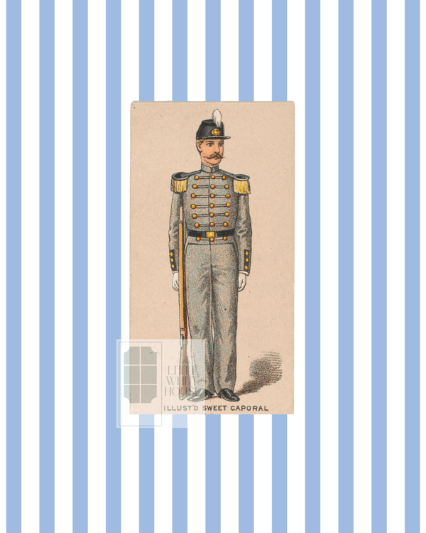Vintage Soldiers in Uniform, 8x10 Giclee Print : Solider 5 - Liza Pruitt