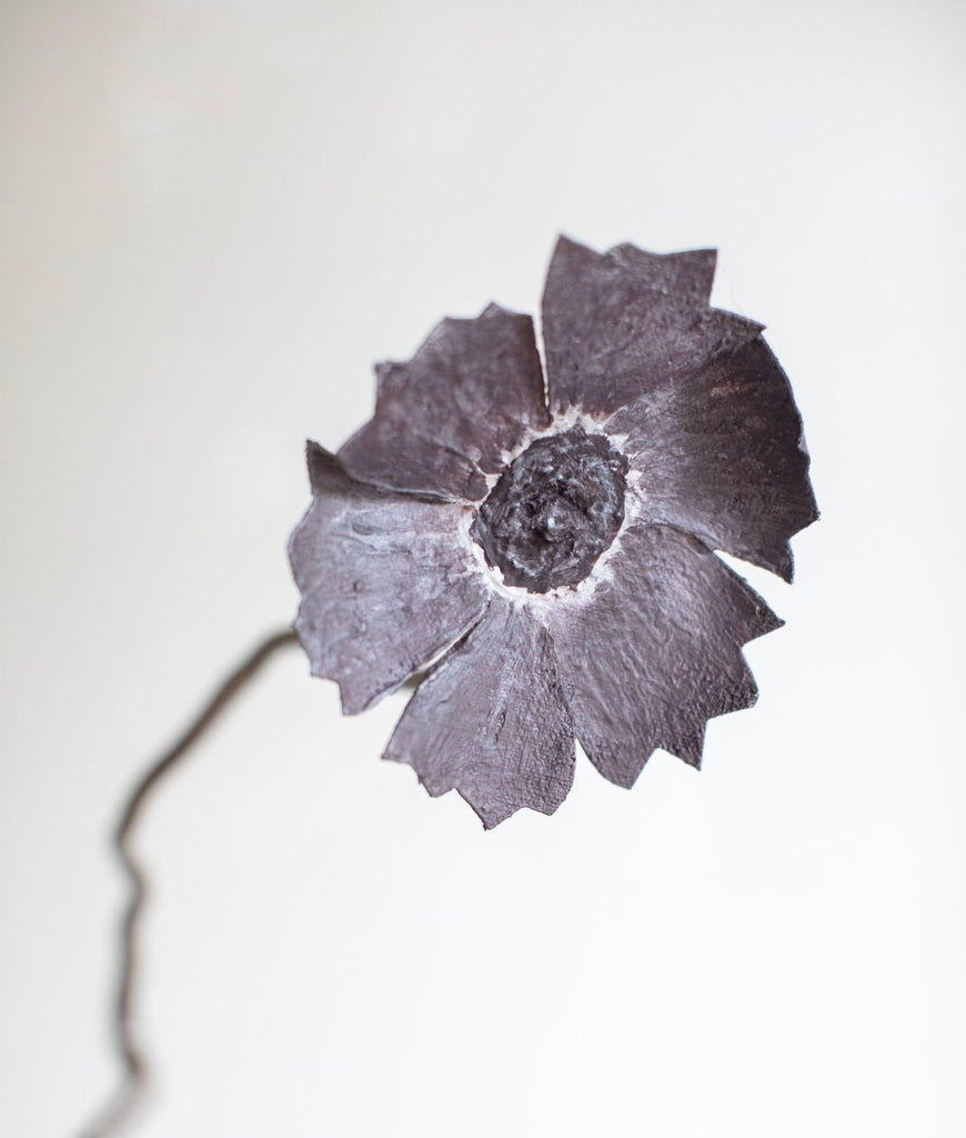 Violet Night Flower Triptych | 30 - 32" h - Liza Pruitt