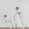 Violet Night Flower Triptych | 30 - 32" h - Liza Pruitt