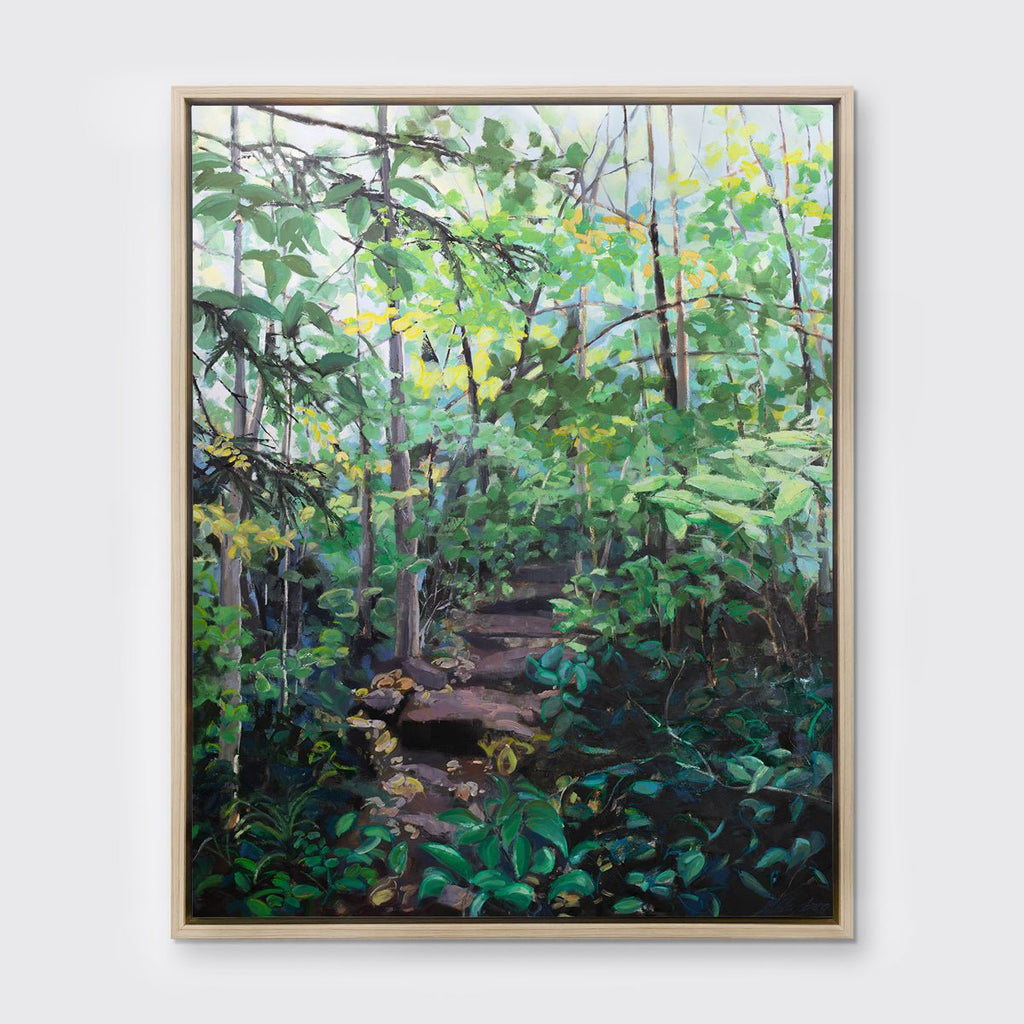 Walk in the Woods (Verdant Green) - Open Edition Canvas Print - Liza Pruitt
