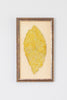 Warm Ochre Leaf I | 24" h x 14" w | Framed - Liza Pruitt