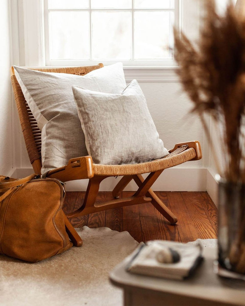 Washed Linen Pillow - Liza Pruitt