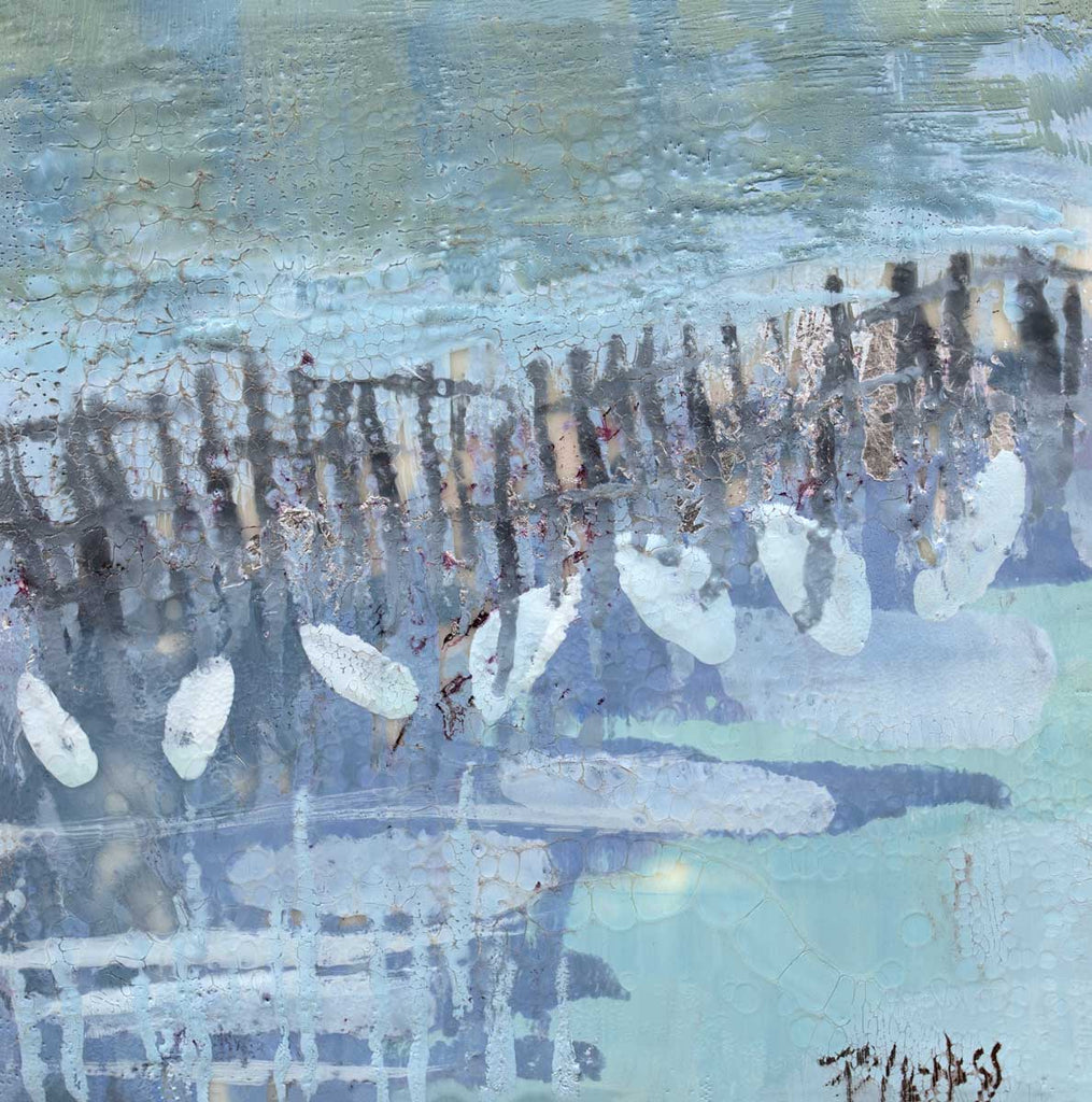 Water Front Blues - Open Edition Canvas Print - Liza Pruitt