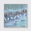 Water Front Blues - Open Edition Canvas Print - Liza Pruitt
