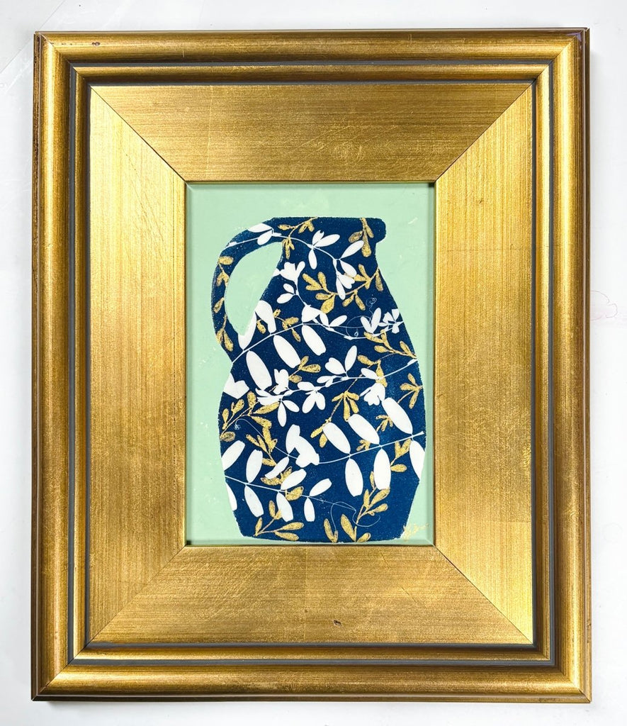 Water Jug | 12" h x 10" w | Framed - Liza Pruitt