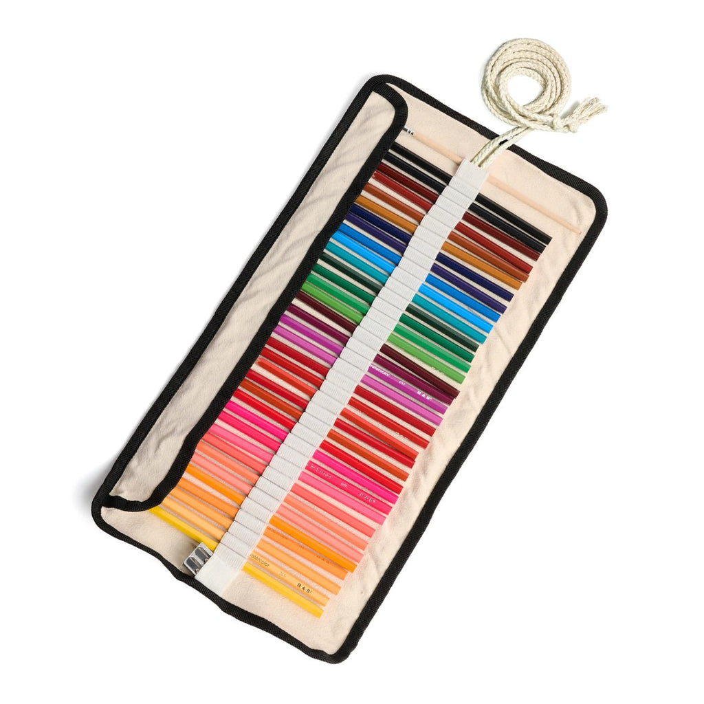 Watercolor Pencils – 36 Colors – Canvas Rollup – Eco - Friendly - Liza Pruitt