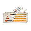 Watercolor Travel Set | Bamboo Case, Brushes, & Paper Pad - Liza Pruitt