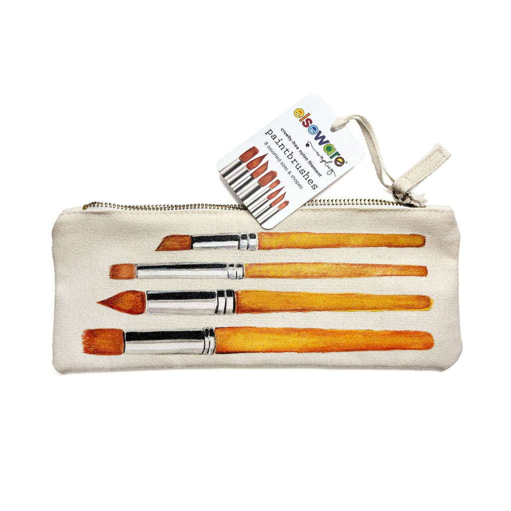 Watercolor Travel Set | Bamboo Case, Brushes, & Paper Pad - Liza Pruitt