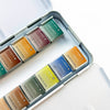 Watercolors – Metal Palette – 12 Colors – Travel Friendly - Liza Pruitt