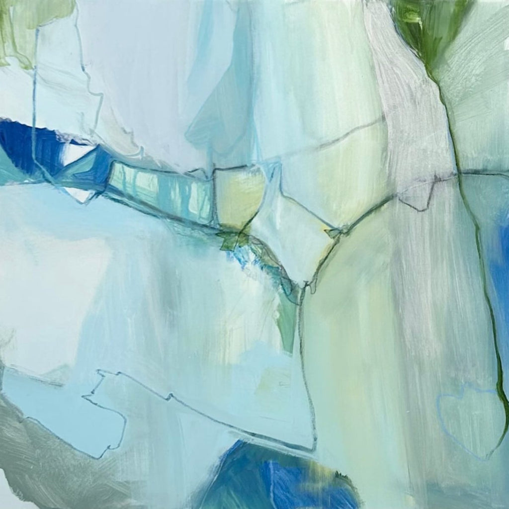 Waterfall 9 | 24" h x 24" w - Liza Pruitt