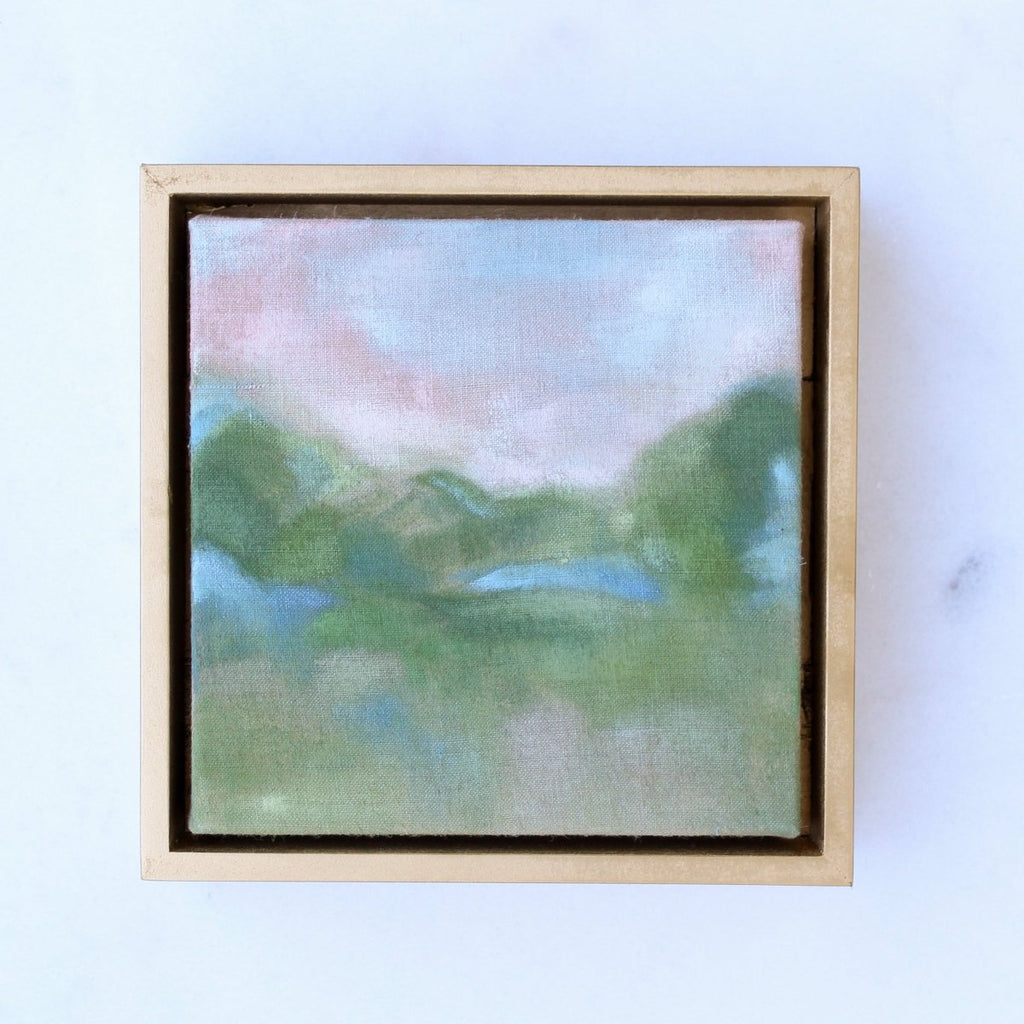 Way Out There | 9" h x 9" w | Framed - Liza Pruitt
