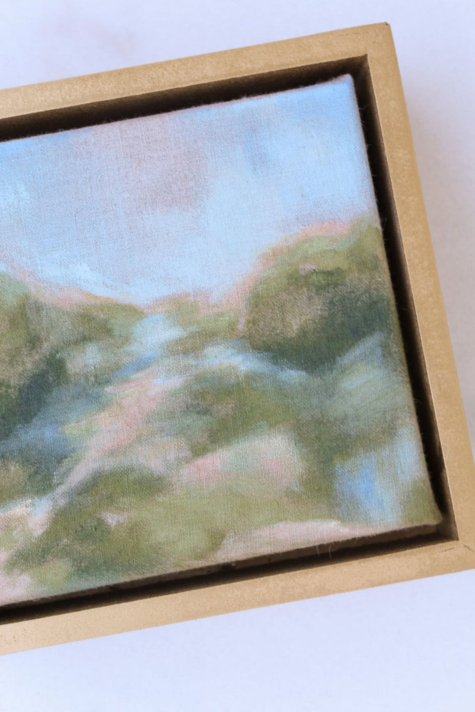 Way Past Common Sense | 7" h x 7" w | Framed - Liza Pruitt