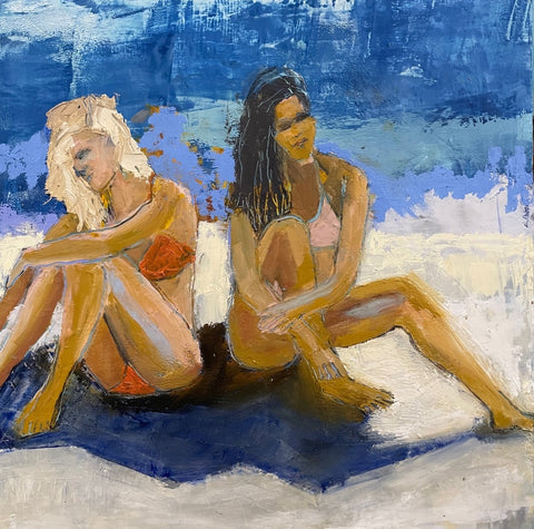 We Told Our Secrets | 18" h x 18" w - Liza Pruitt