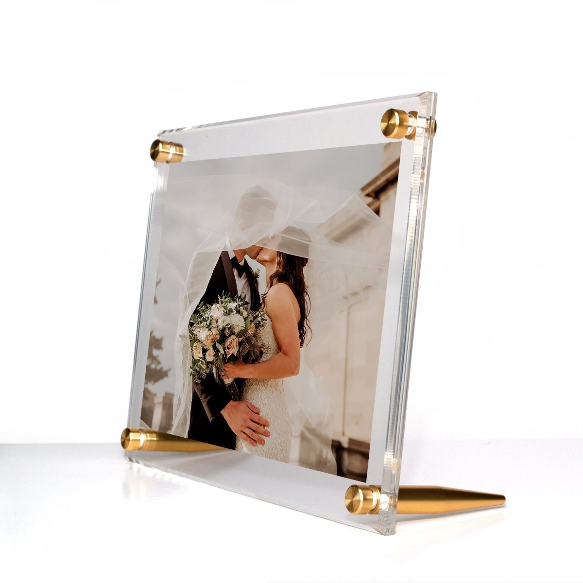 Wedding Acrylic Tabletop Float Frame– Liza Pruitt