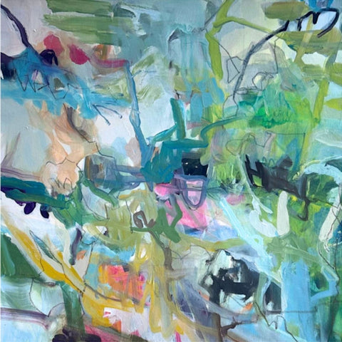 Where Air Remembers | 24" h x 24" w - Liza Pruitt