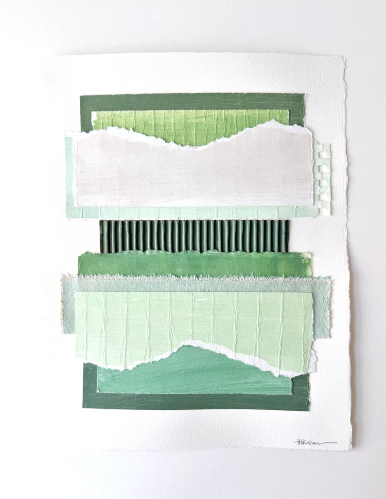 Where the Green Grass Grows | 14" h x 11" w - Liza Pruitt