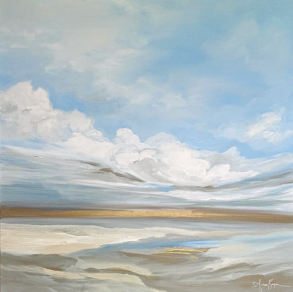 Where the Light Breaks | 36" h x 36" w - Liza Pruitt