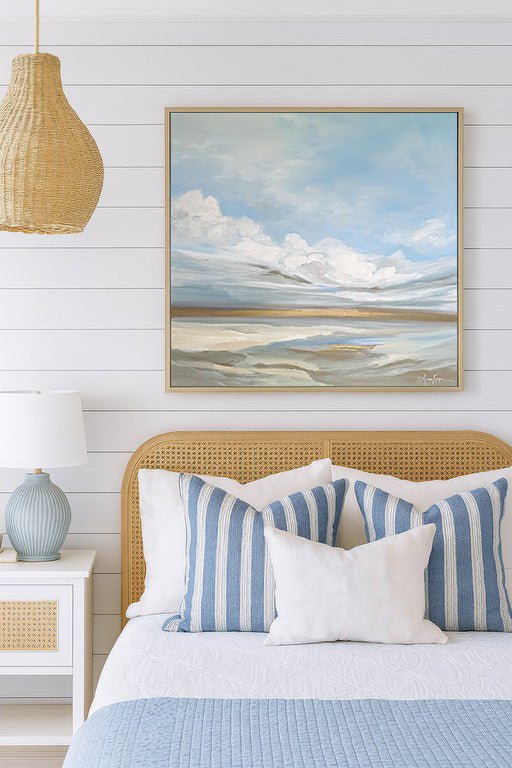 Where the Light Breaks | 36" h x 36" w - Liza Pruitt