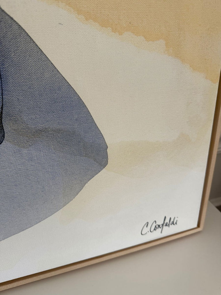 Where the Ocean Meets the Sky | 30" h x 40” w | Framed - Liza Pruitt