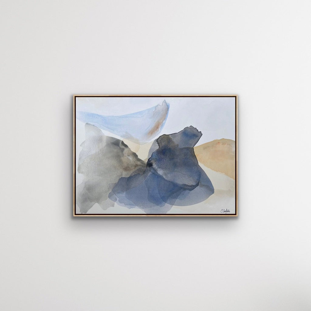 Where the Ocean Meets the Sky | 30" h x 40” w | Framed - Liza Pruitt